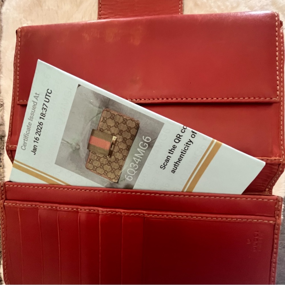 Gucci Sherry Line Vintage Wallet - Picture 4 of 14